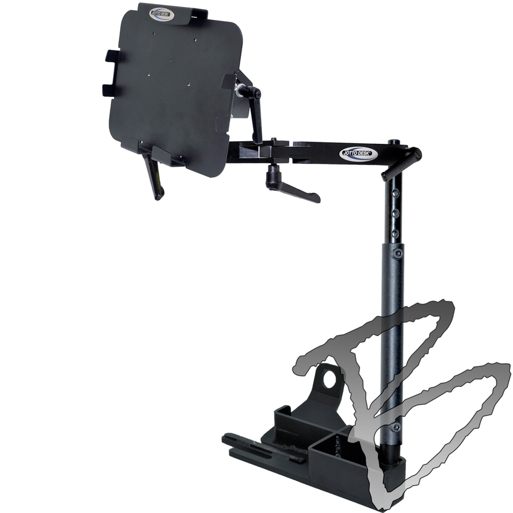 Jotto Desk Universal Tablet Mounting Station No Holes Vehicle