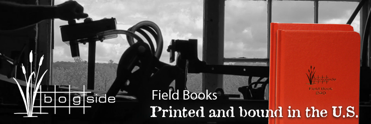 Bogside Publishing U.S. Made Field books and filler paper