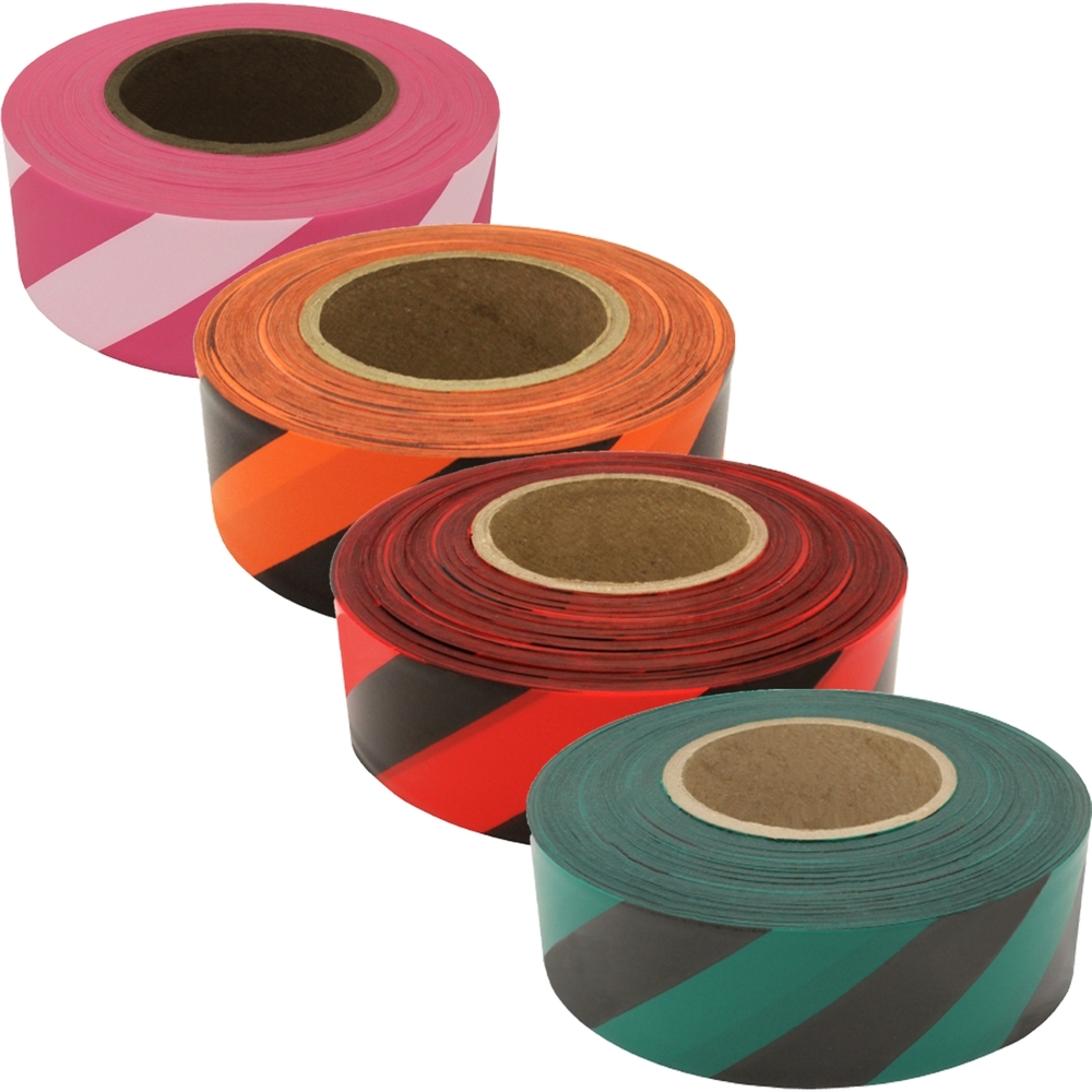 Flagging Supplies  Striped Roll Tuff Flagging Tape