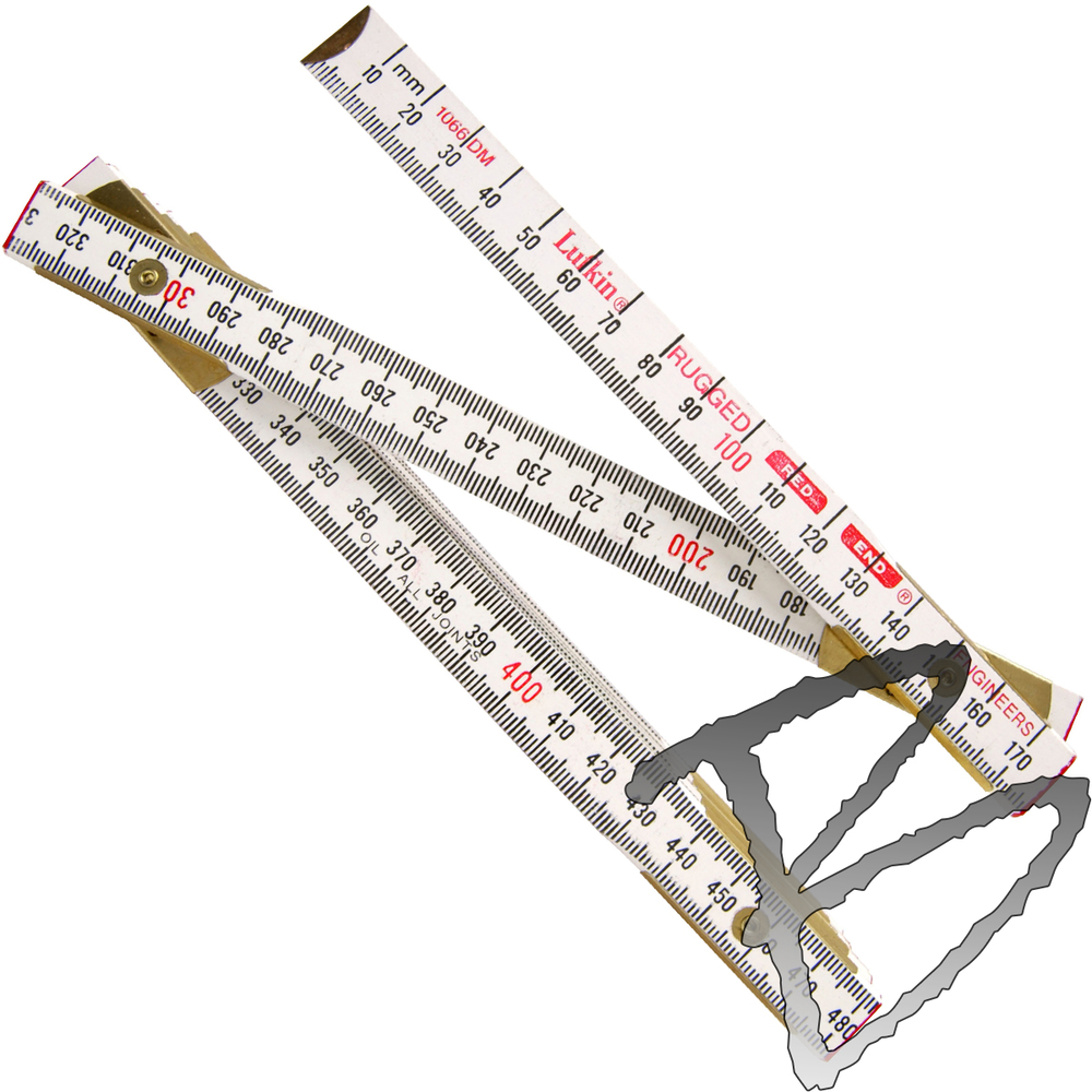 CMT Folding Ruler 2m  IGM Tools & Machinery