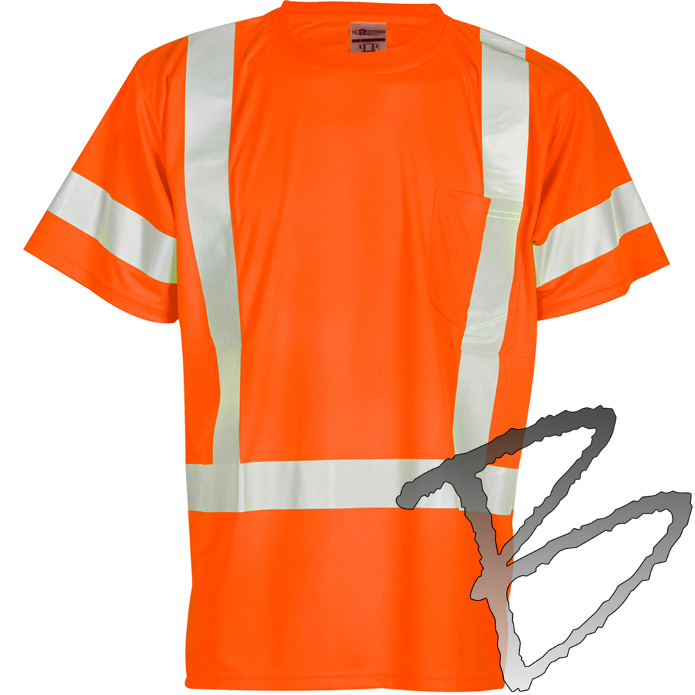 Kishigo Class 3 Short Sleeve T-shirt | Hi-Vis T-Shirts