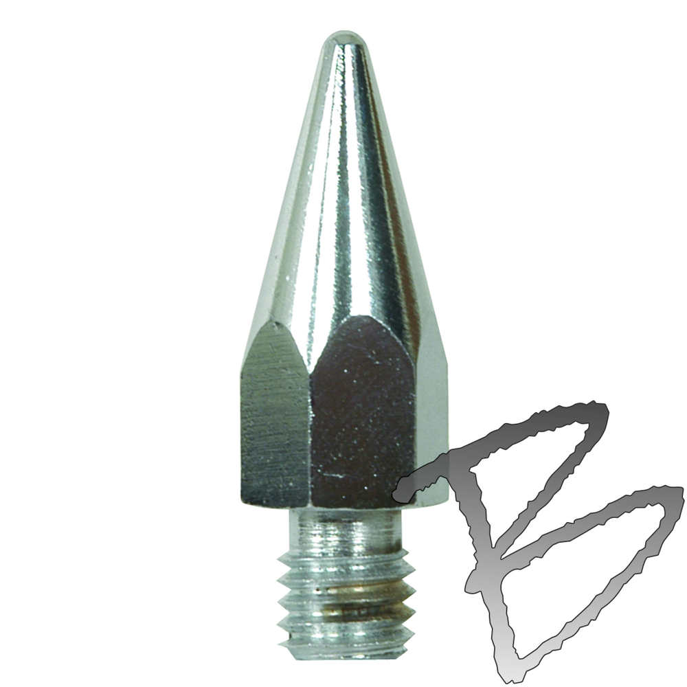 Lightweight Prism Pole Sharp Point Replaceable Tip M8 Thread for 
