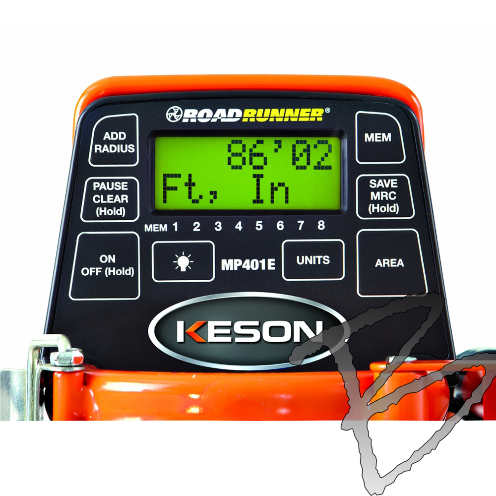 Keson Steel Professional Digital Measuring Wheel 