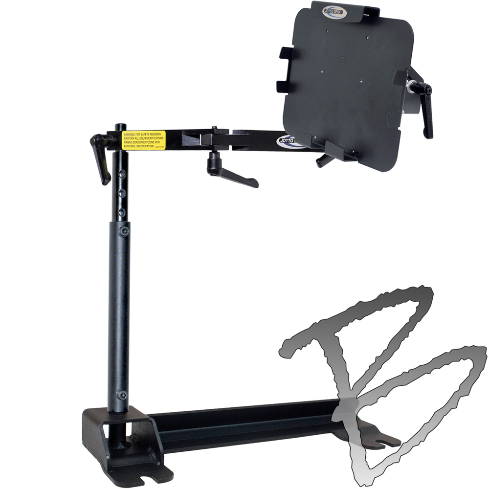 Jotto Desk Universal Tablet Mounting Station No Holes Vehicle