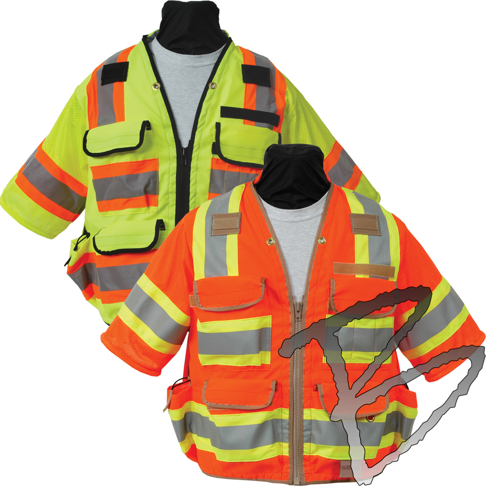 PPE Safety Vests Class 3 Surveyors Utility Vest
