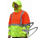 Image Dicke Safety Products Two-Tone Windbreaker, Class 3