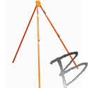 Image Dicke Safety Products 3-legged Tripod Sign Stand, Economy