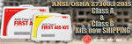 Image ANSI/OSHA Z7308.1 2015 First Aid Kits Class A & B