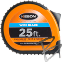 Image Keson Wide Blade 25ft Pocket Tape, 1-3/16th