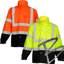 Image Kishigo Storm Cover High-Viz Rainwear Jacket, Class 3