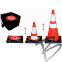 Image Dicke Safety Products Collapsible Cone Kit - Five 28