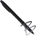 Image Rite in the Rain Stylus Pen, Black Ink, Metal Barrel, All Weather Pen