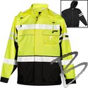 Image Kishigo Premium Black Series, 2 In 1 Jacket, Lime