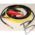 Image Pacific Crest, High Power Base Radio to Trimble, 7pin to 5pin Lemo w/ Allig Clip