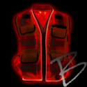 Image SECO Class 2 LIGHTED Safety Utility Vest w/ Outlast Collar - LED