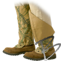 Image Turtleskin Snake Gaiters, Reversible