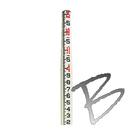 Image SECO Fiberglass 25ft SK Oval Leveling Rod, 10ths
