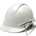 Image Pyramex Ridgeline Cap Style Hard Hat, VENTED, 4pt Ratchet, White