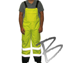 Image Dicke Safety Products RBP9000 Bib Rain Pants