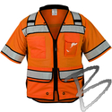 Image Kishigo High Performance Surveyors Vest, Class 3, Orange