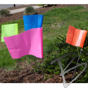 Image Stake Flag 4 x 5 Flag 24-inch Wire Staff, Qty 100