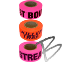 Image Presco Printed Roll Flagging Tape