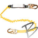 Image FC 6' Elastic Shock Absorbing Web Lanyard w/Pack, Snap Ends*