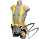 Image FC Utility Harness, No Metal above the Waist, Buckle Insulators, Back Web Loop