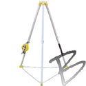 Image FC Confined Space Tripod System w/Self-Retracting 50' Stainless Steel Wire
