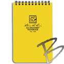 Image Rite in the Rain Pocket 4x6 Top Spiral Notebooks, Universal, Yellow