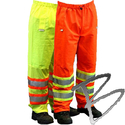 Image Dicke Safety Products ANSI Class E Pants, Solid Top, Mesh Bottom