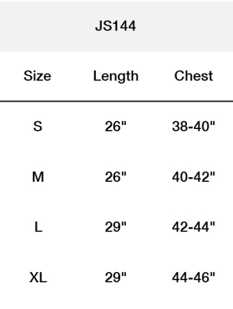 Ml Kishigo Size Chart