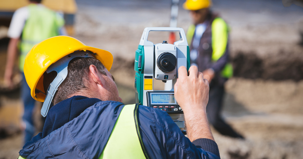 What are the different types of modern surveying equipment