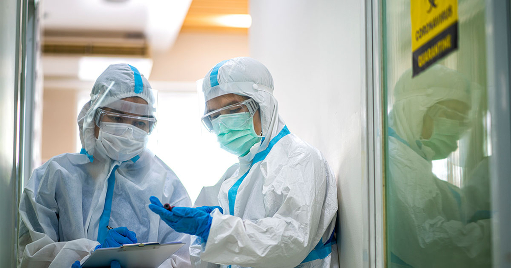 Doctors Wearing PPE Gear