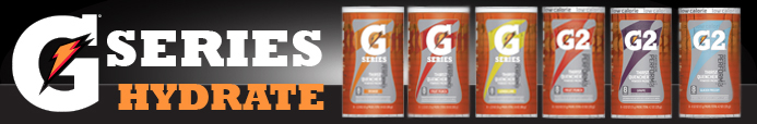 G Series Gatorade Powder. Single Serve Packs in 6 Flavors